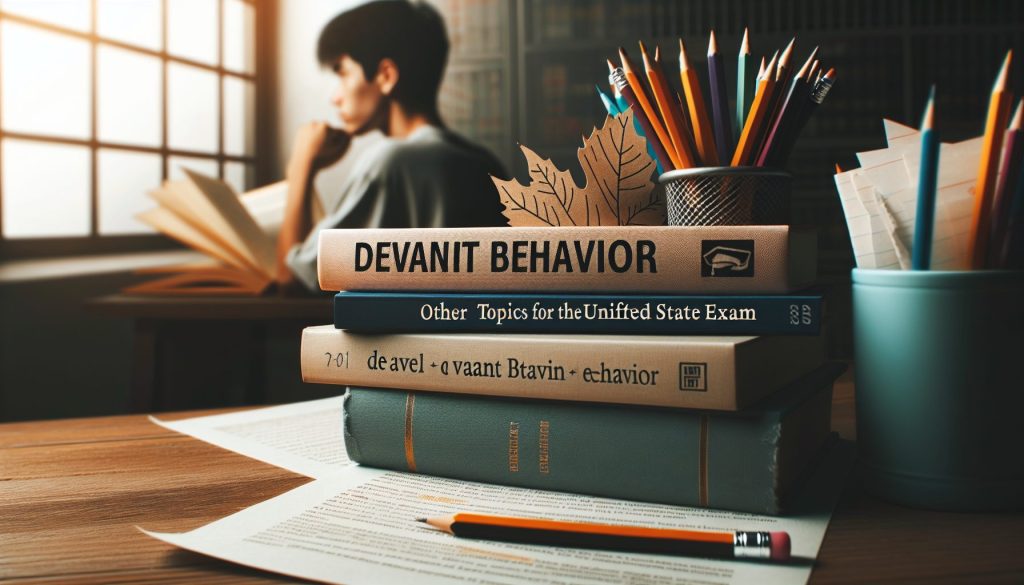Девиантное поведение и другие темы к ЕГЭ