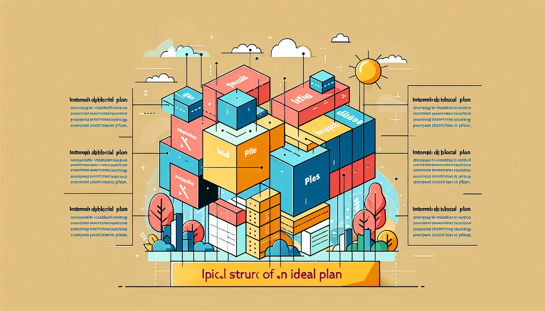 Типичная структура идеального плана