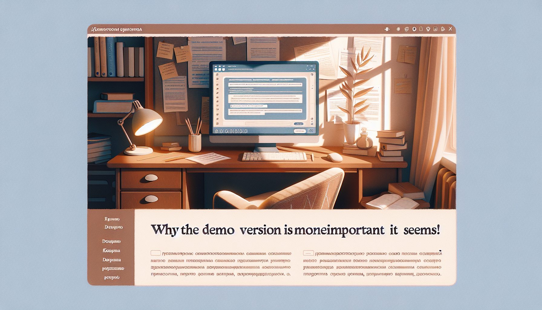 Почему демоверсия важнее, чем кажется