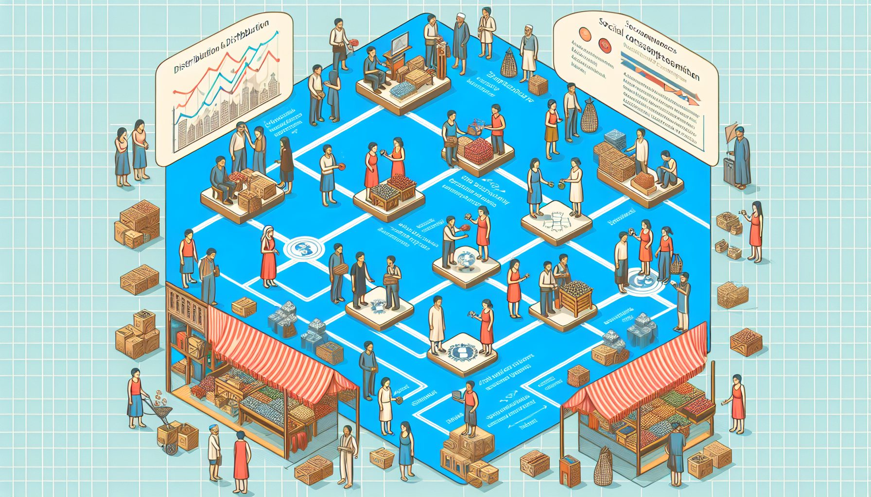 Социальные последствия распределения и обмена