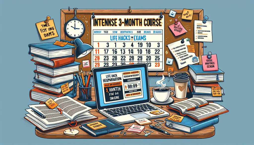 Интенсив за 3 месяца: лайфхаки для экзамена