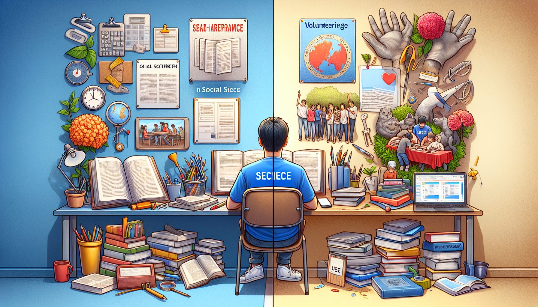 Баланс между волонтёрством и подготовкой