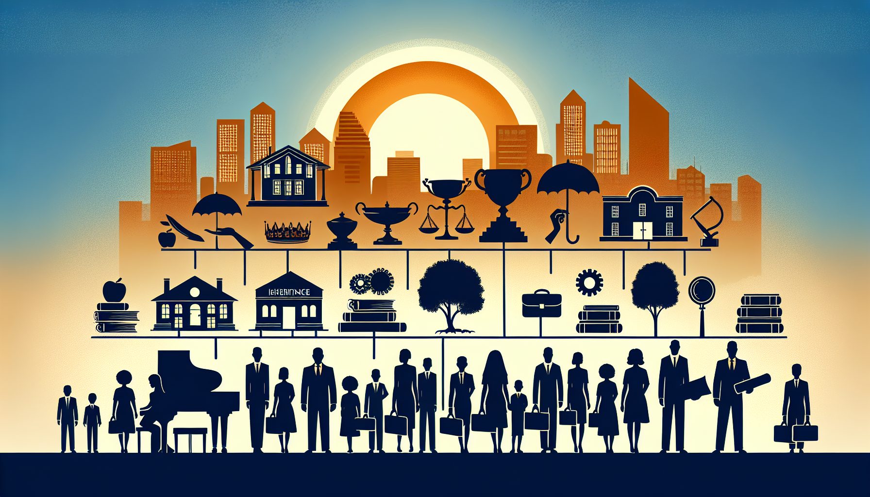 Очереди наследников: кто на что претендует