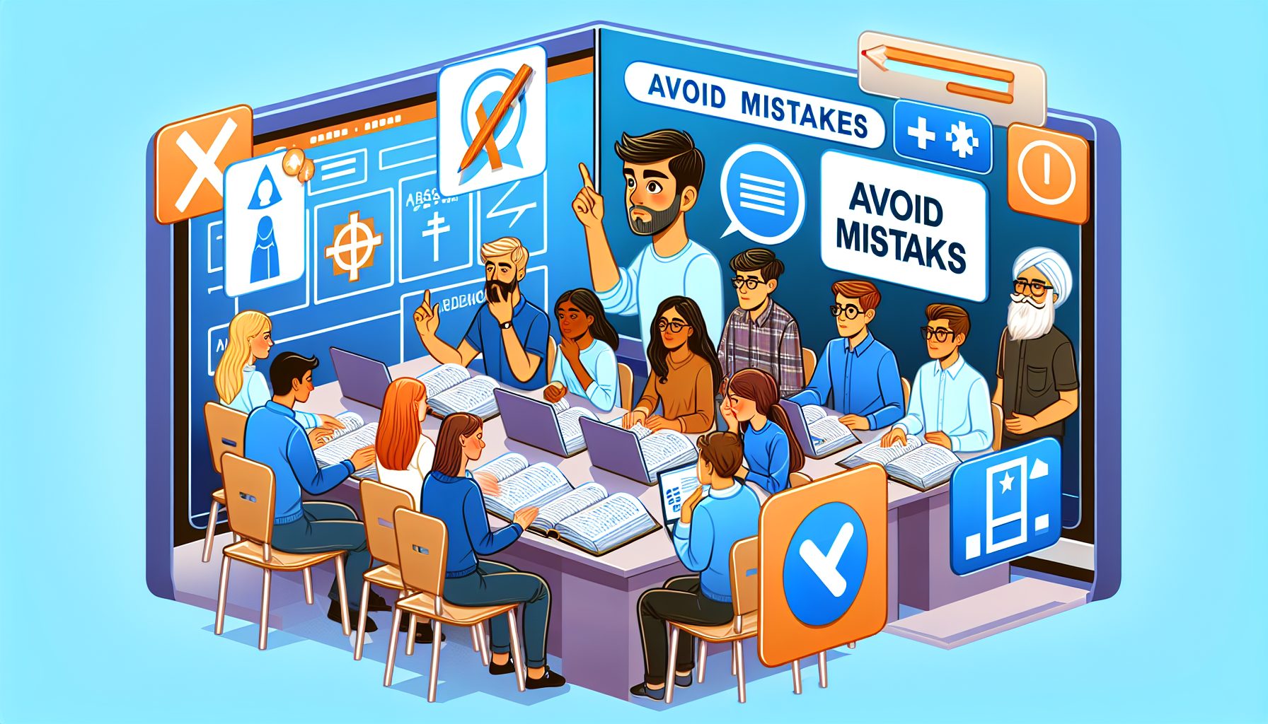 Ошибки при изучении темы и как их избежать