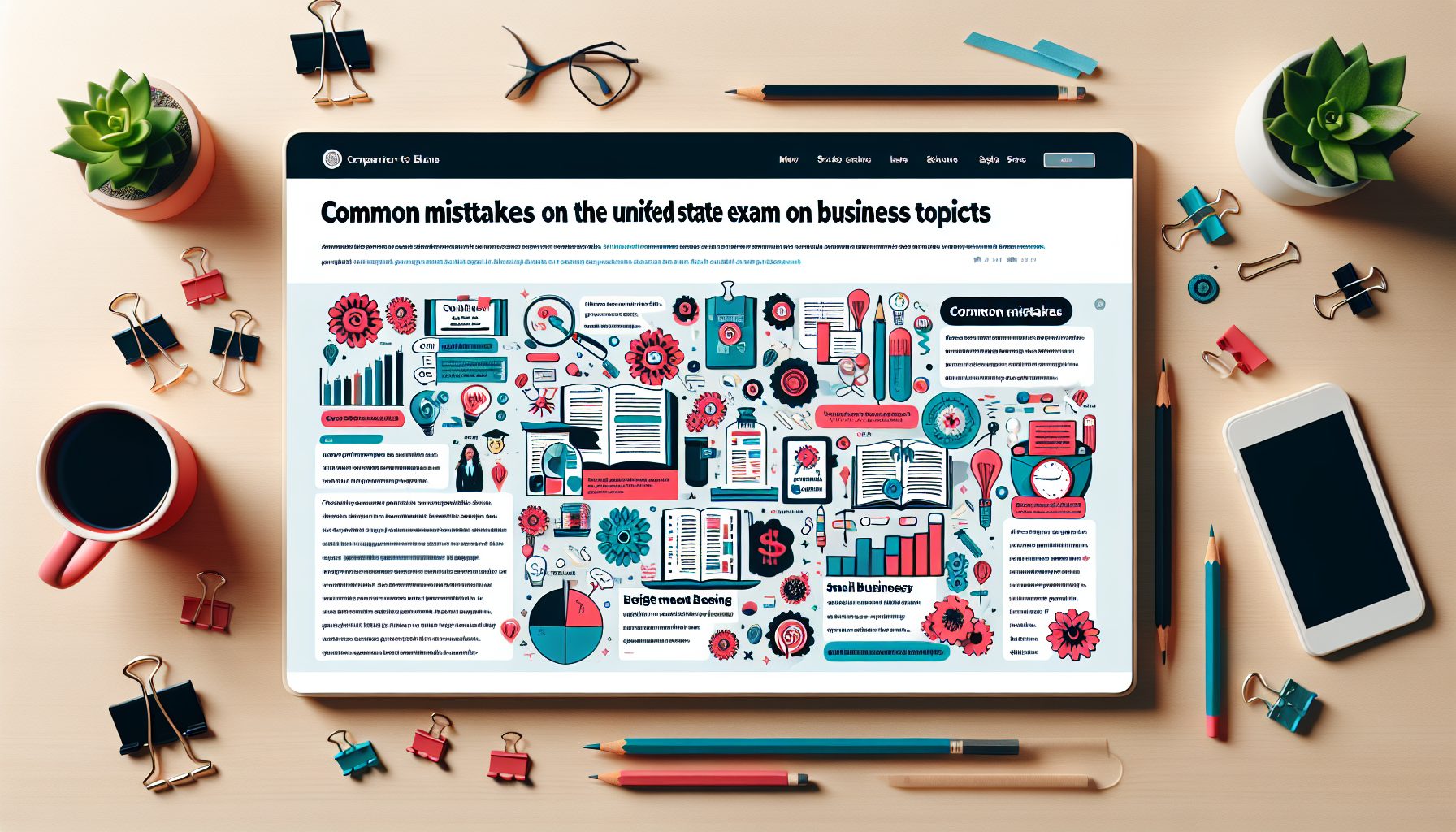 Типичные ошибки на ЕГЭ при темах про бизнес